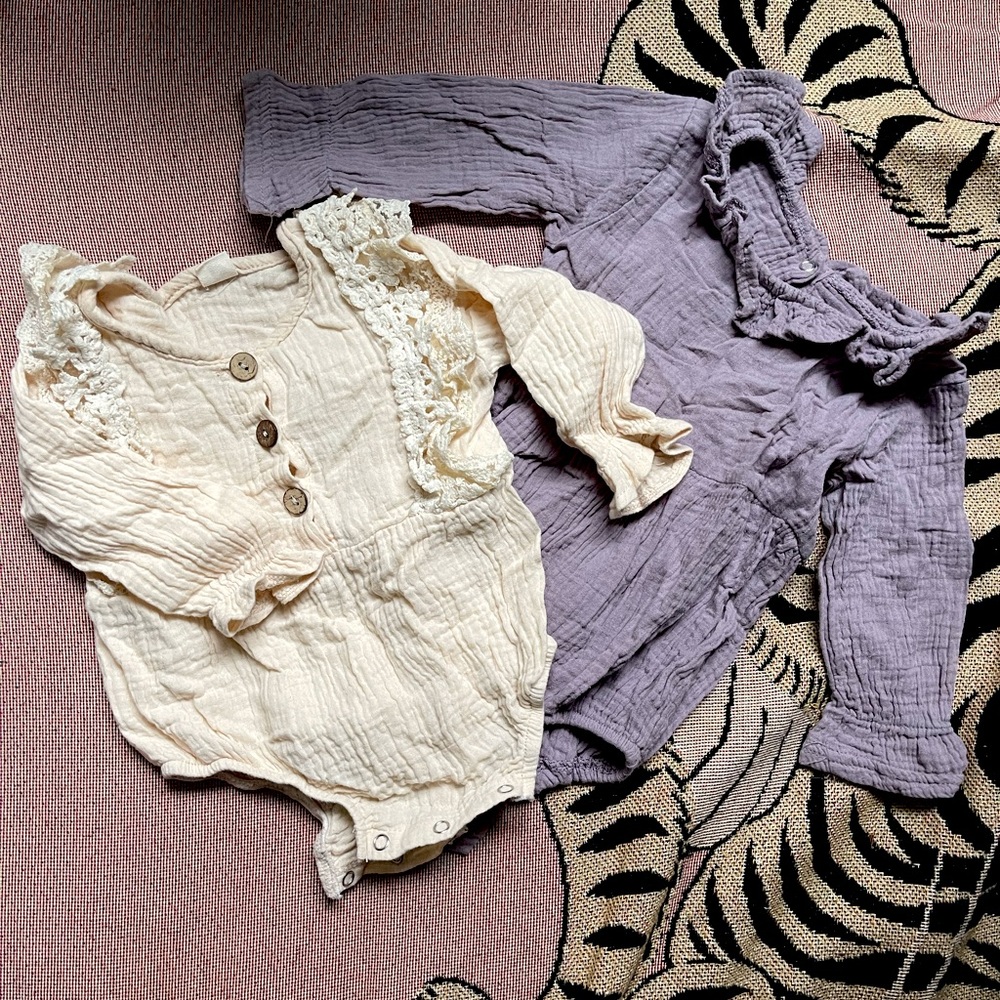 Linen Rompers